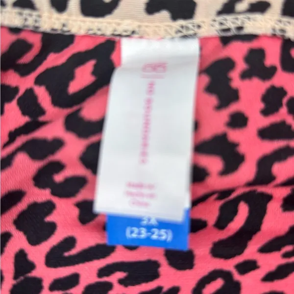 No Boundaries 3X Leopard Print Bikini Bottoms - Image 3