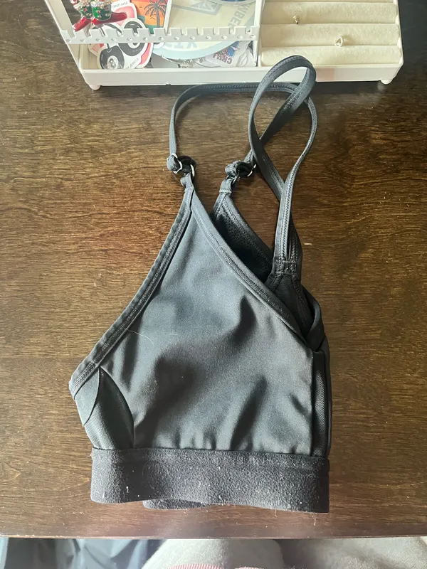 Black Nike Sports Bra Dri-Fit - Image 4