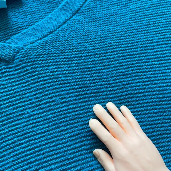 Pure Jill | wool blend sweater top size small Blue - Image 3