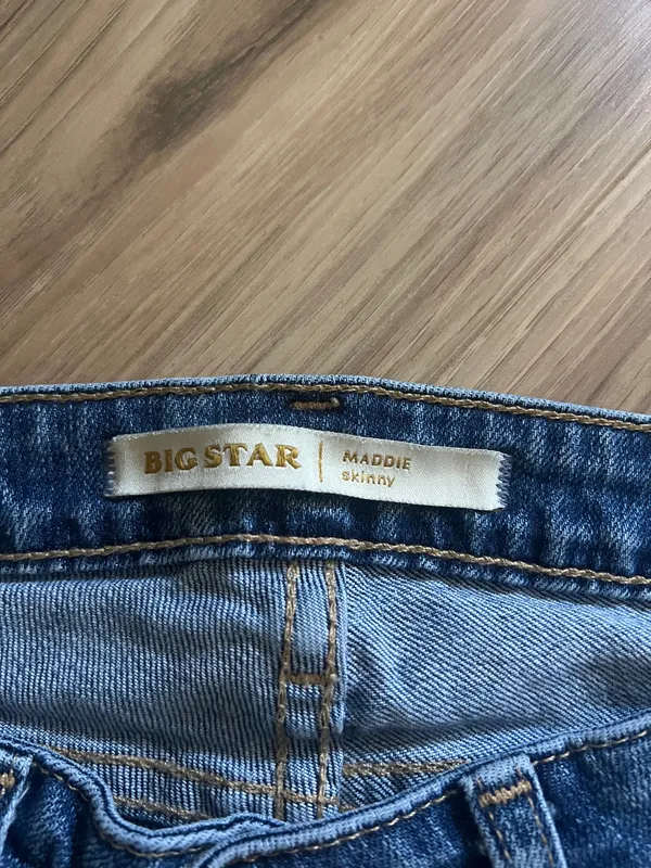 Mid rise ripped jeans Blue Size 25 - Image 2