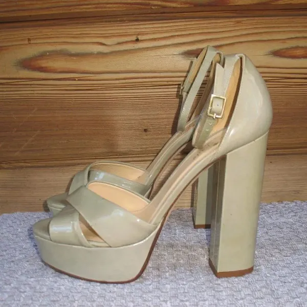 Kate Spade Patent Leather Platform Heels - Image 2
