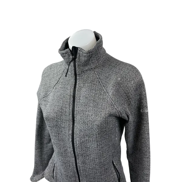 Columbia Optic Got It II Women's Herringbone Long Sleeve Sweater Coat Jacket M - Image 2