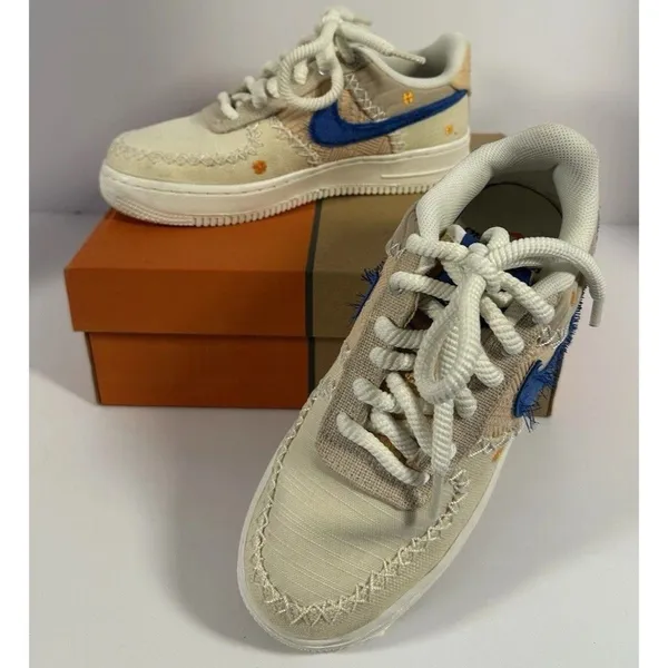 Nike Air Force 1 LA Flea 40th Anniversary DV2223-100 Sneakers 4.5Y Women 6 W/box - Image 4