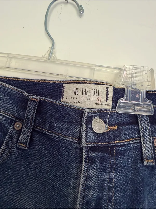 WE THE FREE free people Distressed Jeans - Image 2
