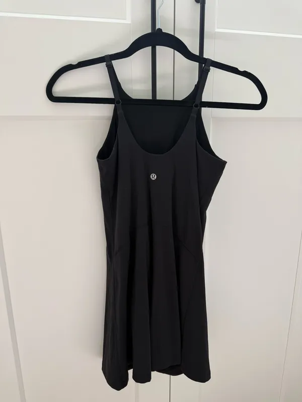 lululemon black high neck align dress - Image 2