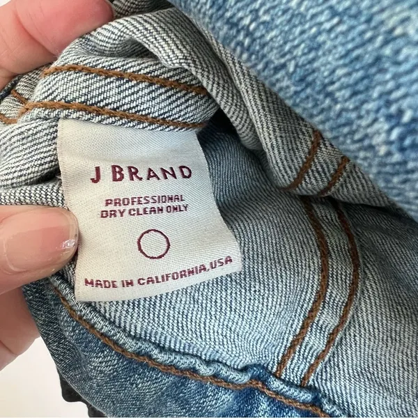 J Brand Bowie Two Tone‎ Jean Jacket - Image 8