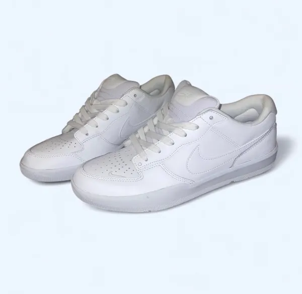 Nike SB Zoom Force 58 Premium white trainers - Image 2