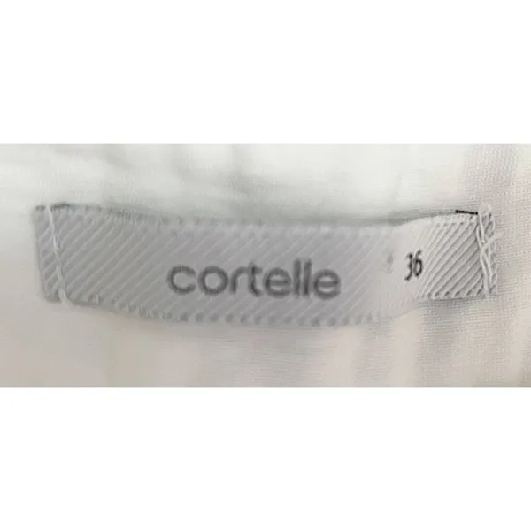 Cortelle Size 36‎ White Capri Pants - Image 3