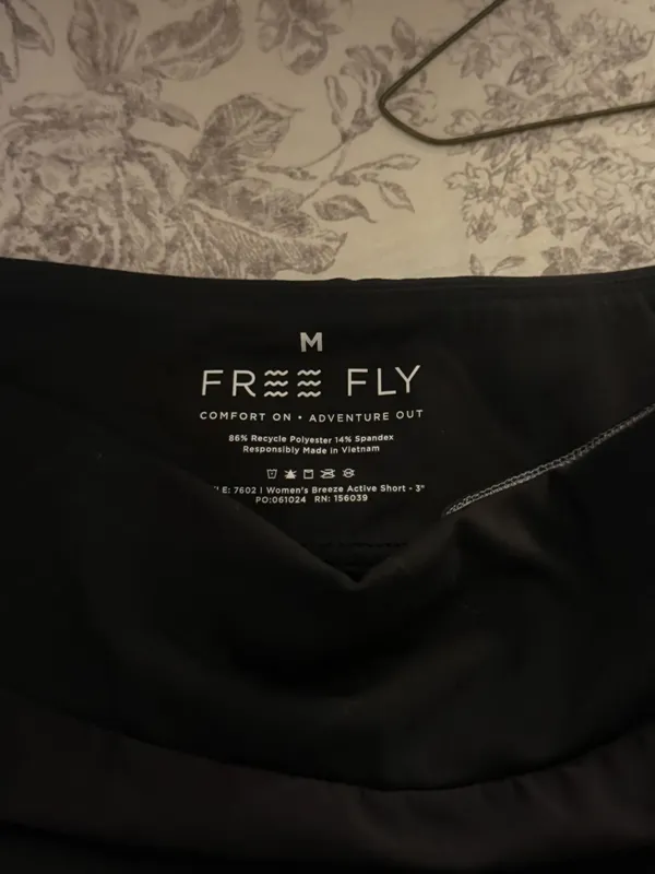 Black Freefly Shorts Size M - Image 2