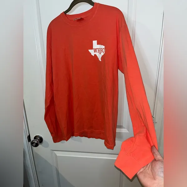 Comfort Colors Austin TX Skyline Music Festival Long Sleeve Indie Tshirt Sz Med - Image 7
