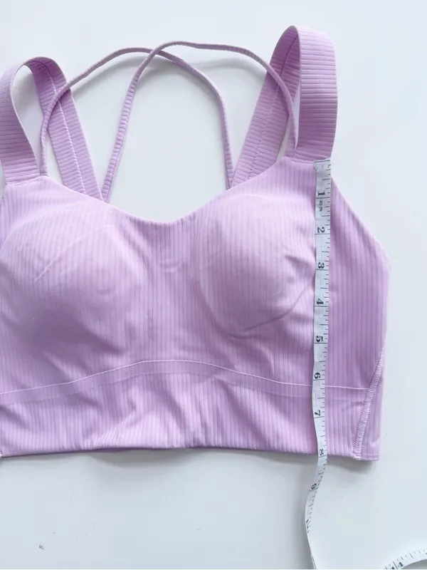 lululemon Like a Cloud Longline Ribbed Bra Size 6 - Image 4