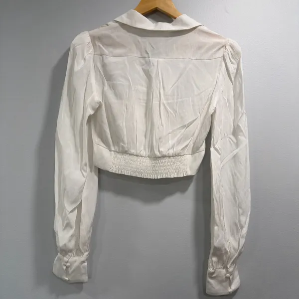 ASTR The Label Joree Long Sleeve Whimsical Fairy Corset Top White NWT S - Image 8