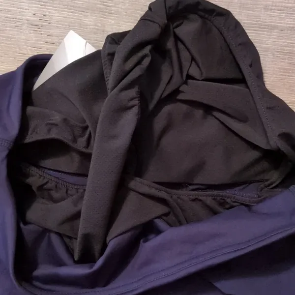 Soothfeel Navy Blue And Black Shorts With Liner Size Medium - Image 6