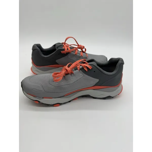The North Face VECTIV Exploris Futurelight Meld Grey Emberglow Orange Womens 11 - Image 5