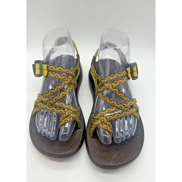 Chacos Sandals Shoes Womens Size 8 Brown Strappy Gorpcore Hiking Vibram‎ Sport - Image 5