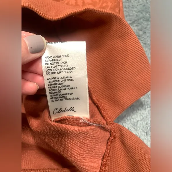 Cleobella jaidev Hoodie pattern Anthropologie small - Image 6