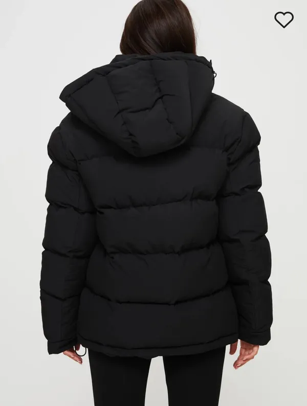 Princess Polly Black Puffer - Image 4