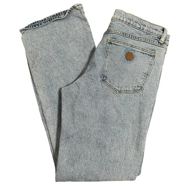 ABrand Denim Women’s Size 31 Ariane Blue Wash 99 Low Rise Boot Cut Jeans - Image 6