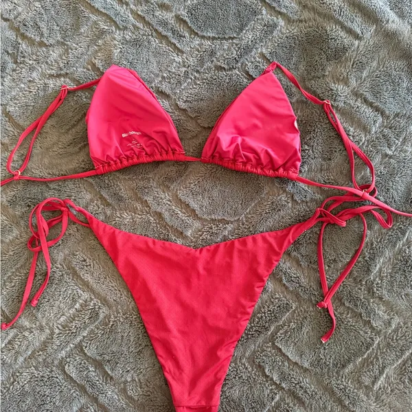 Blackbough red string bikini - Image 2