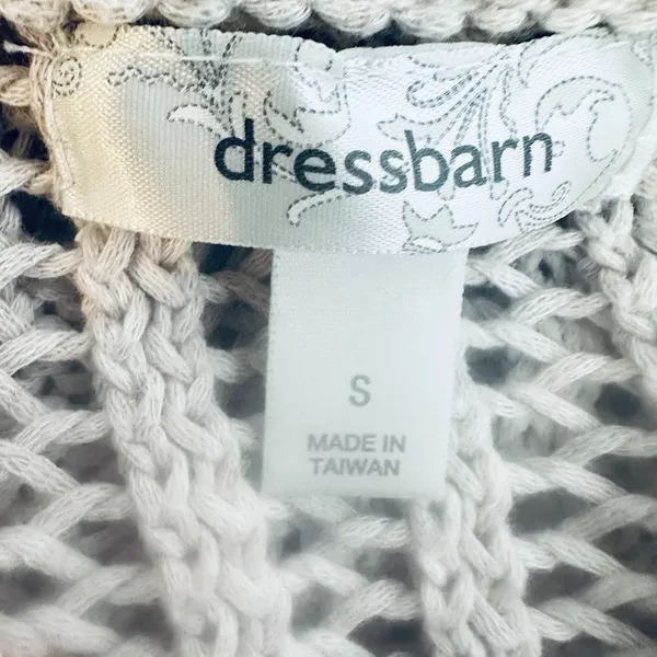 Vtg‎ Dressbarn Y2K Sweater Cardigan Crochet S Bell Sleeve Hippie Boho Festival - Image 8