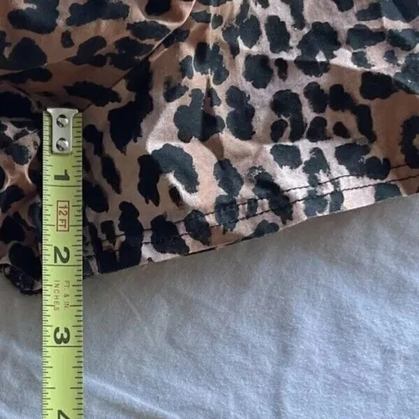 Steve Madden Women's Shorts Cheetah Print sz Small Pjs Comfy Daily Shorts - Image 9