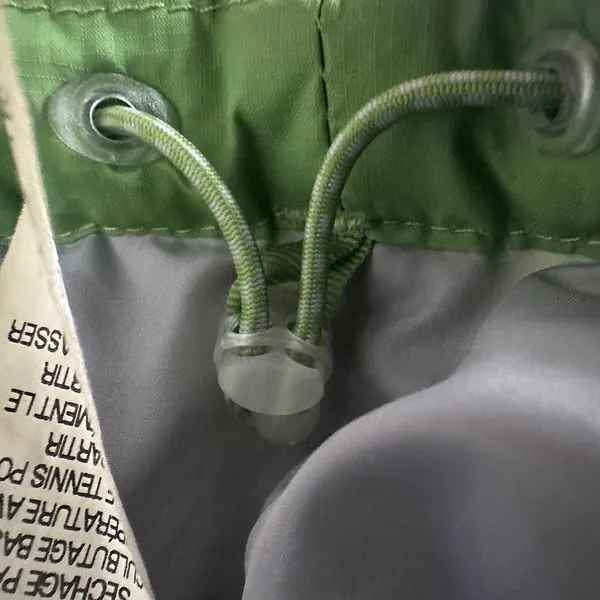 LL Bean Jacket Womens Medium Green Goose Down Puffer Quilted Coat Insulated‎ - Image 7