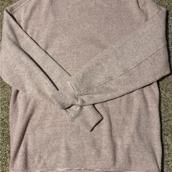 Aerie Pink Textured Knit Top - Image 2