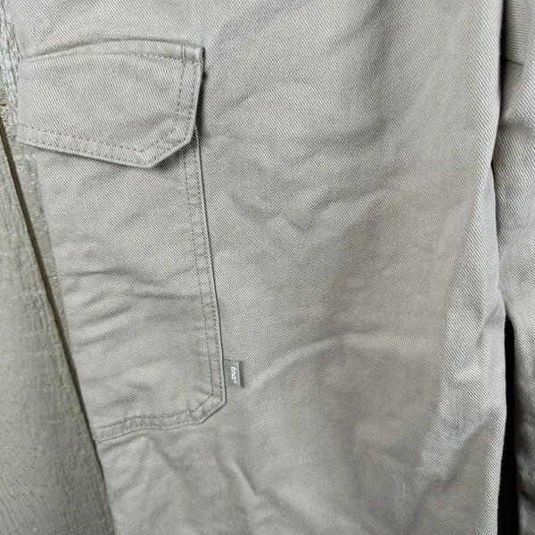 Aritzia TNA Corbett Mid Rise Cargo Pants Womens 6 Wide Leg Khaki Canvas Utility - Image 5