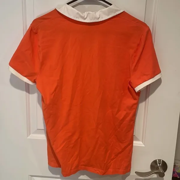 Lauren active Ralph Lauren vintage Orange polo size large - Image 8