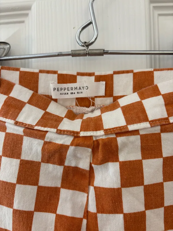 Peppermayo checker pants - Image 2