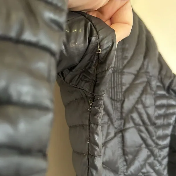 Bernardo‎ Women's Puffer Down Jacket Coat Zipper Front Hooded Black Size XS - Image 8