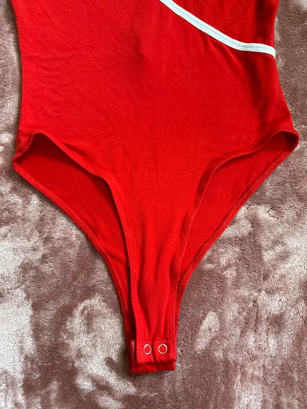 Forever 21 RED BODYSUIT - Image 3