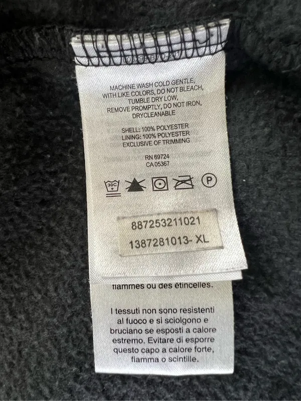 Columbia Charcoal Gray Benton Springs Full Zip Fleece Jacket Womens XL - Image 6