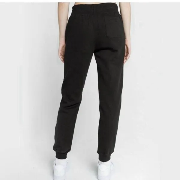 Champion Reverse Weave Black Big C Logo Joggers Large - Image 3