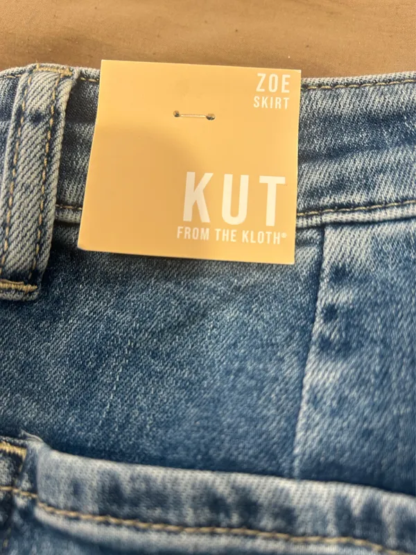 Kut From Cloth Jean Zoe Skirt - Image 5