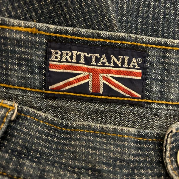 Vintage Brittania Paper Bag Jeans Size‎ 8 - Image 6
