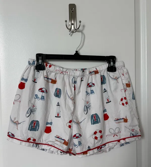 TOSS Designs Lounge Pajama Shorts Medium - Apres Sea - Image 7