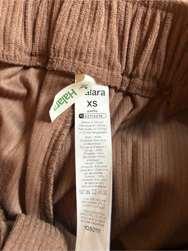 HALARA Brown AuraCord Trousers xsp - Image 5
