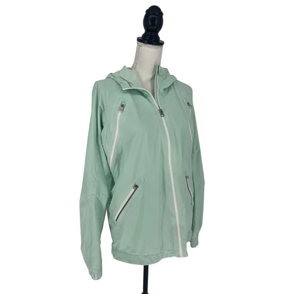 Lululemon Rise and Shine Jacket II Sea Mist‎ Water Resistant 10 - Image 11