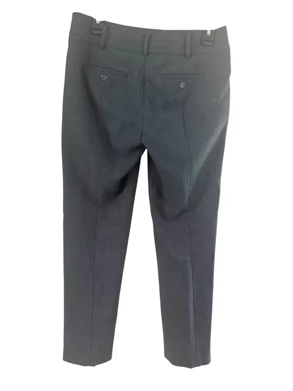 Ann Taylor Charcoal High-Waist Tailored Trousers - Image 3