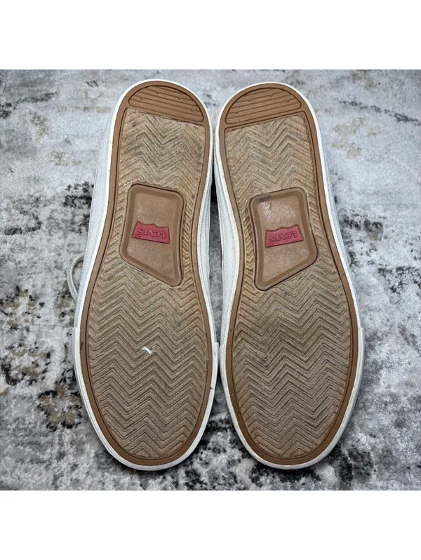 Levi’s Sneakers Leather Salmon 8.5 M Women Lace Up Shoes Pink Retro Vibes - Image 6