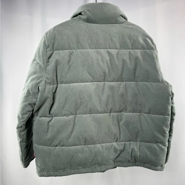 Levi's Zoe Corduroy Puffer Jacket in Mint Size Extra Large‎ - Image 6