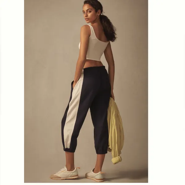 Anthropologie Colorblock Side Stripe Pants - Image 7