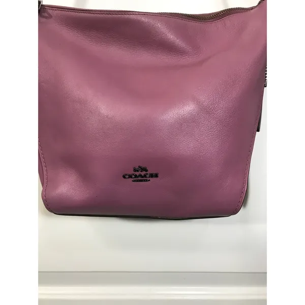 Coach Val Dufflette Leather Crossbody in Primrose. EUC - Image 5