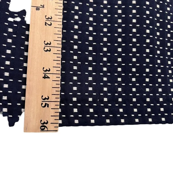 Tommy Hilfiger Sleeveless Sheath Dress Navy White‎ Geometric Textured Size 0 - Image 10