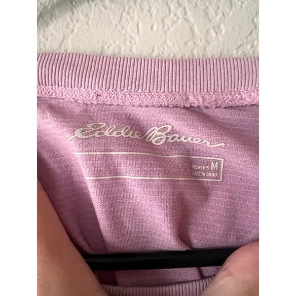 Eddie Bauer Resolution Seamless Heathered Athletic Tee Pink - Image 4