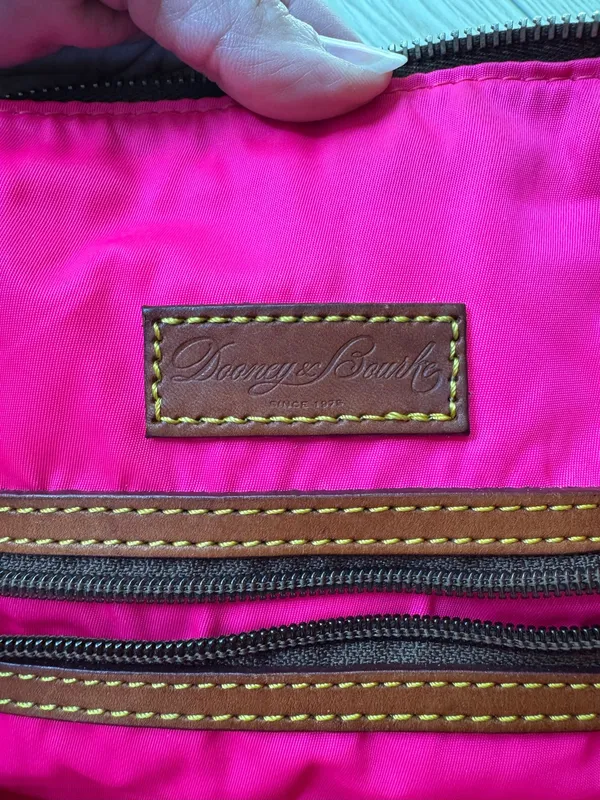 Dooney & Bourke Crossbody Nylon Leather Large Bag - Image 10