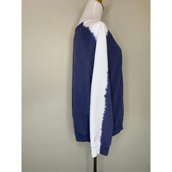 Universal Thread Blue White Tie Die Sweatshirt Crew Neck Sz XL - Image 4