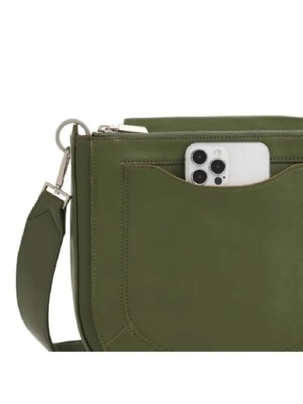 💕HAMMITT💕 Kayce Saddle Bag ~ Landscape Green NWOT - Image 5