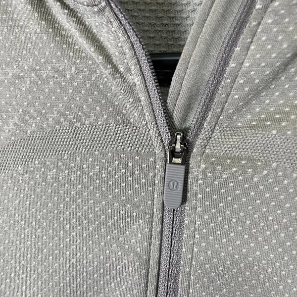 Lululemon Swiftly Relaxed Half Zip Gull Grey Size‎ 6 Athleisure Workout Yoga - Image 4